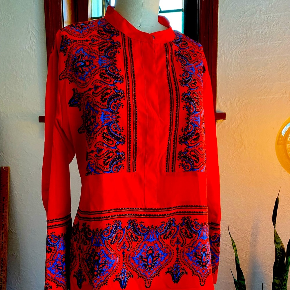 XS silky jcrew blouse
